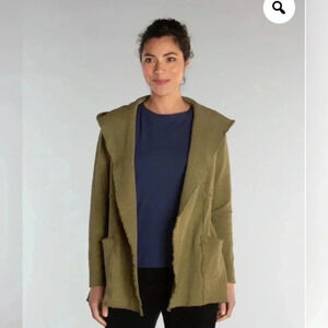 Cut•Loose |  Hooded Open Jacket / Cardigan